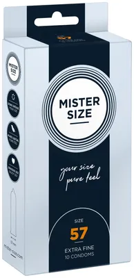 Obrázok produktu pre Kondómy MISTER.SIZE 57 mm 10 kusov
