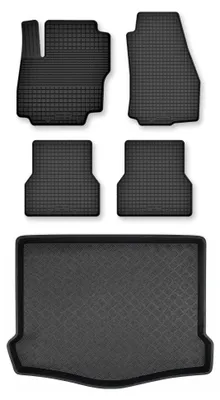 Obrázok produktu pre Vaničkové autokoberce + vaňa kufra pre: Ford Focus MK3 2015-2018 hatchback 5 ks