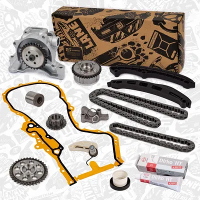 Produktbild von ET ENGINETEAM RS0049VR3 Steuerkettensatz Steuerkette für VW Polo Schrägheck (6R1, 6C1) Jetta IV (162, 163, AV3, AV2) Polo Limousine für AUDI für SEAT