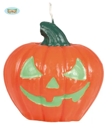 Produktbild von Kürbis Kerzen Halloween Dekoration Partykerze 8 cm