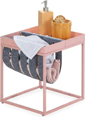 Produktbild von Limana - Couchtisch, 35x40x35h cm, Rosa, Zeitungsständer