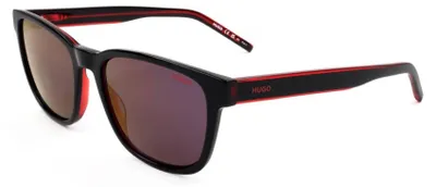 Produktbild von Hugo HG 1243/S Black red 54/18/145 Herren Sonnenbrillen