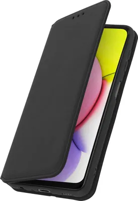 Produktbild von Avizar, Etui Galaxy A03s Magnetisch Klappbar Mit Standfunktion, Schwarz