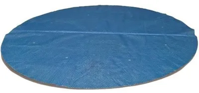 Image de INTEX UTF00160 : Film solaire rond bleu pour piscines autonomes, diamètre 2,44 m, film en PE à bulles, épaisseur 120 µm, diamètre du film : 2,06 m