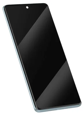 Image de Clappio, écran AMOLED avec coque pour Xiaomi Redmi Note 14 Pro 4G, noir / bleu
