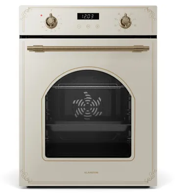 Obrázek produktu pro Klarstein Elizabeth Slim vestavná trouba - 45 cm, 49 l, 9 funkcí, čištění párou, odnímatelné skleněné dveře, energetická třída A, černé sklo, digitální časovač, vestavná trouba