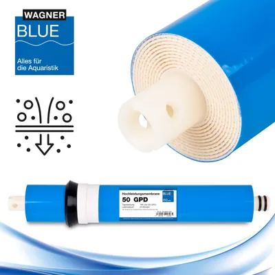 Produktbild von Osmose Membrane für Expert Osmoseanlage von Wagner BLUE 50 GPD 190 Liter/Tag