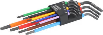 Image de BAHCO Jeu de clés Allen longues Torx® colorées - 9Ks C1997TORX/9P