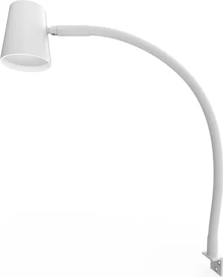 Produktbild von kalb | LED Leseleuchte weiß, flexibler Leuchten-Hals, dimmbar 1er Set