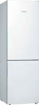 Produktbild von Bosch Serie | 6 Freistehende Kühl-Gefrier-Kombination mit Gefrierbereich unten 186 x 60 cm Weiß KGE36AWCA