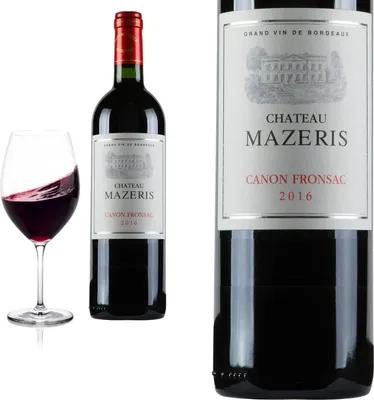 Produktbild von 2016 Canon-Fronsac Château Mazeris Rotwein