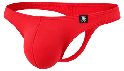 Imagen del producto de TOF Paris - Ropa Interior Tanga Hombre - Champion Thong Red - 1x Tamaño XXL