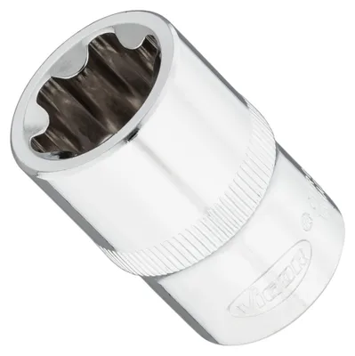 Produktbild von VIGOR T+ Steckschlüsseleinsatz V7920-EP22 1/2" EP Profil SW E22+