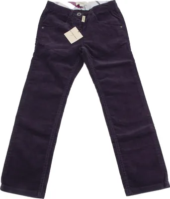 Produktbild von 6008M pantaloni viola bimba BURBERRY BABY velluto Kinder Kinderhose Hose