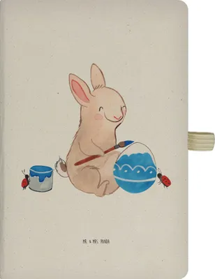 Produktbild von Mr. & Mrs. Panda notizbuch Hase Marienkäfer - Transparent - Geschenk, Picknicken, Ostern, Ostergrüße, Journal, Kladde, A5, Osterhase, Reisetagebuch, Frühling, Ostereier