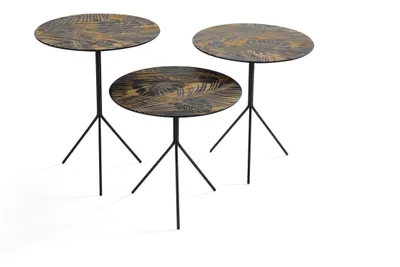 Produktbild von Rundtische Tisch Couchtische Tische Luxus Design Beistelltische 3 tlg.