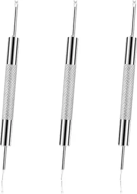 Produktbild von 3 Stück Uhrenarmband Werkzeug, Federstegwerkzeug für Uhren, Federstegbesteck, Edelstahl Uhrenreparatur-Set zum Ersetzen des Uhrenarmband 1.6mm