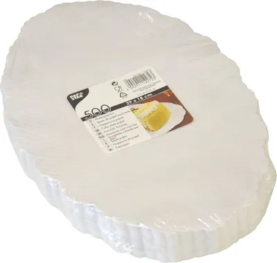 Obrázek produktu pro Papstar Plattenpapier 943 oval 18x29