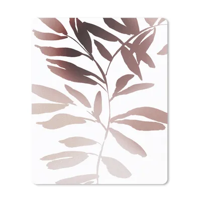 Produktbild von MuchoWow® Mauspad Mousepad Blättern - Design - Abstrakt 19x23 cm - Mousepads - Maus Mat - Pad - Mausunterlage - Mauspads - Spielen