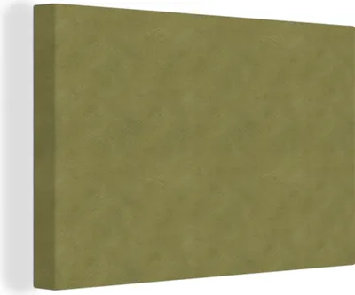 Produktbild von OneMillionCanvasses® - Leinwandbilder - 150x100 cm, Leder - Grün - Tierhaut, Wandbilder Kunstdruck Wanddekoration - Foto auf Leinwand - Gemälde auf Holzrahmen
