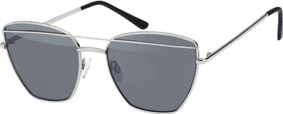 Produktbild von Damen Sonnenbrille Schmetterlingsform Designer 80er Urlaub 30491 Schwarz
