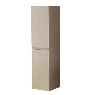 Produktbild von Jet-Line Hochschrank Zug Holzoptik Hängeschrank Badschrank Badezimmerschrank Badmöbel Wandschrank Badezimmer Schrank Bad Badezimmermöbel 160 cm hoch
