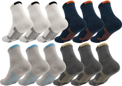 Produktbild von 12 Paar Herren Sport Sneaker Socken Quarter Socks Kurzsocken Halbsocken Mix4/43-46