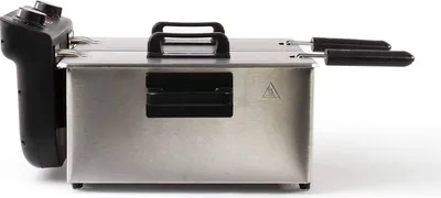 Produktbild von Livoo DOC217, Fritteuse, 6 l, 3,2 kg, 190 °C, Doppel, Silber