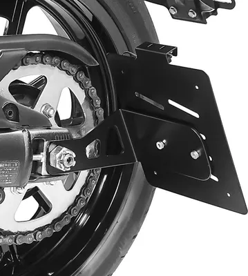 Obrázok produktu pre Držiak evidenčného čísla bočný M pre Kawasaki Vulcan S / Café 15-25 čierny
