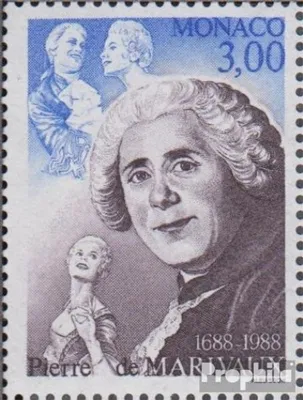 Produktbild von Briefmarken Monaco 1988 Mi 1890 (kompl.Ausg.) postfrisch Chamblain de Marivaux