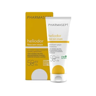 Produktbild von PHARMASEPT Heliodor Face Sun Cream Sonnencreme Gesicht SPF 50 50 ml