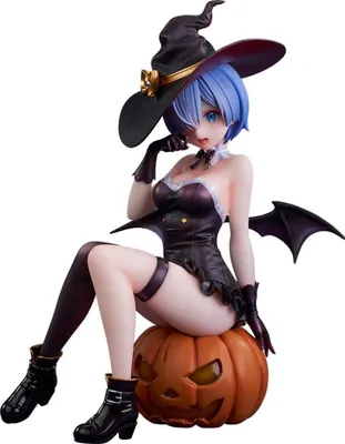 Zdjęcie produktu dla Kadokawa Re:zero -starting Life In Another World-1/7 Rem:phantom Night Wizard Version 17 Cm Figurka jeden rozmiar