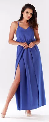 Produktbild von Infinite You Maxikleid für Frauen Ettassant M138 himmelblau XL