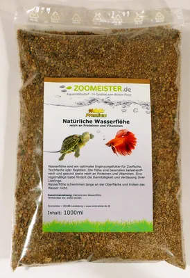 Produktbild von Premium Wasserflöhe getrocknet. (1000ml / 180g)