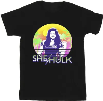 Produktbild von Marvel - "She-Hulk: Attorney At Law Sunset Smile" T-Shirt für Herren BI45247 (XL) (Schwarz)