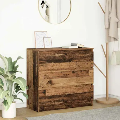 Produktbild von vidaXL Sideboard Altholz-Optik 80x35x76 cm Holzwerkstoff
