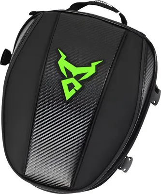 Imagen del producto de CarryQuest® - Bolsa para tanque de motocicleta de 15 litros, color verde Oxford