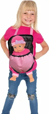 Zdjęcie produktu dla Großhandel GmbH - Ware AM Puppenbabytrage ''Rosy''