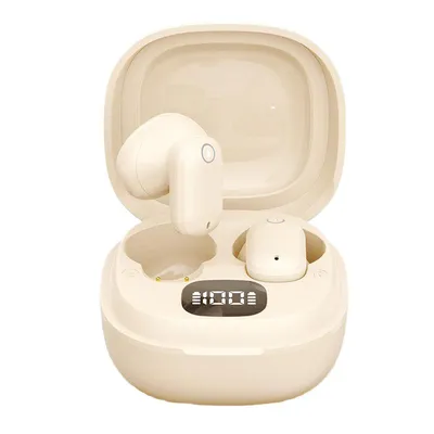 Produktbild von Kabellose Earbuds mit 3D-Surround-Sound, Geräuschreduzierung, Wireless 5.4, 24 Std. Akkulaufzeit, Touch-Steuerung, Ladecase und USB-C