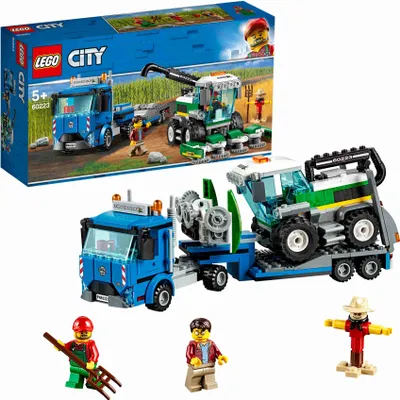 Zdjęcie produktu dla LEGO City Harvester Transport, Zestaw do budowania, 5 lat(a), 358 szt., 619 g