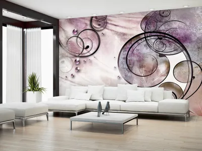 Produktbild von Vlies Fototapete 400x280 cm Tapeten Wandtapete XXL Ornament Abstrakt Diamant f-A-0448-a-b