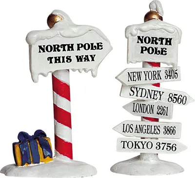 Produktbild von LEMAX - North Pole Signs