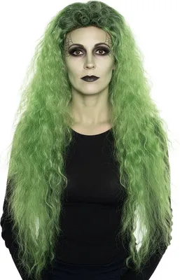 Produktbild von Wilde grüne Mähne Perücke