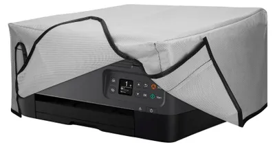 Produktbild von kwmobile Cover kompatibel mit Canon PIXMA TS7450i - Tasche Hülle Drucker - Staubschutzhülle Schutzhaube Schutzhülle - Hellgrau