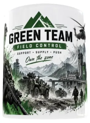 Produktbild von Tasse für FPS-Liebhaber und Fans des Spiels „Wardogs v3“