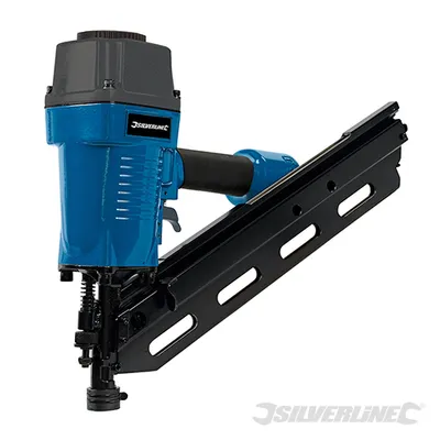 Produktbild von Silverline Pneumatischer Tacker, 90 mm 10-12-Gauge