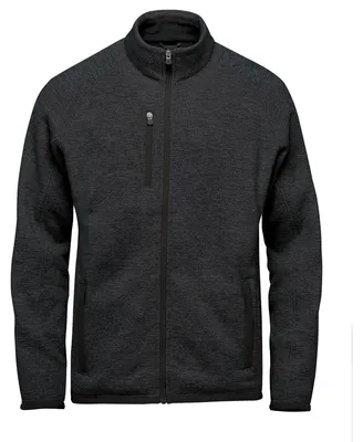 Produktbild von Stormtech - "Avalante" Fleecejacke für Herren LT6134 (S) (Black Heather)
