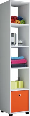 Immagine prodotto di Ripiano in legno in piedi | Scaffale salvaspazio | Dimensioni:H. 152 x W. 31 x D. 30 cm | Elegante ripiano in piedi | Ripiano di stoccaggio | Libreria - Benas-5