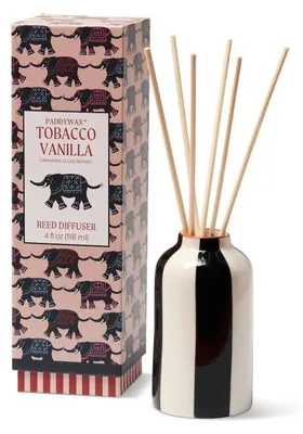 Imagen del producto de Difusor Paddywax ADOPO "Elephant", aroma Tabaco y Vainilla, 118 ml