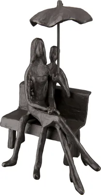 Produktbild von Casablanca by Gilde Dekofigur Design Skulptur Zusammenhalt  H. 19 cm,84234